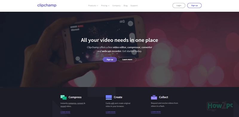 ClipChamp video converter online
