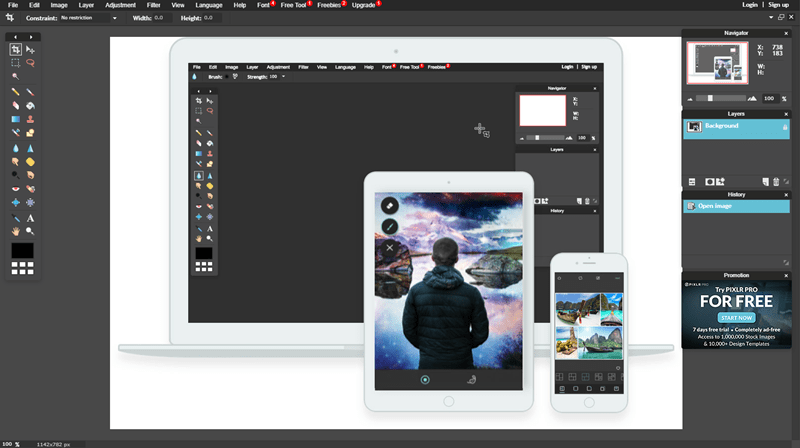 Pixlr Editor 5 Best Free Photoshop Alternative for 2018