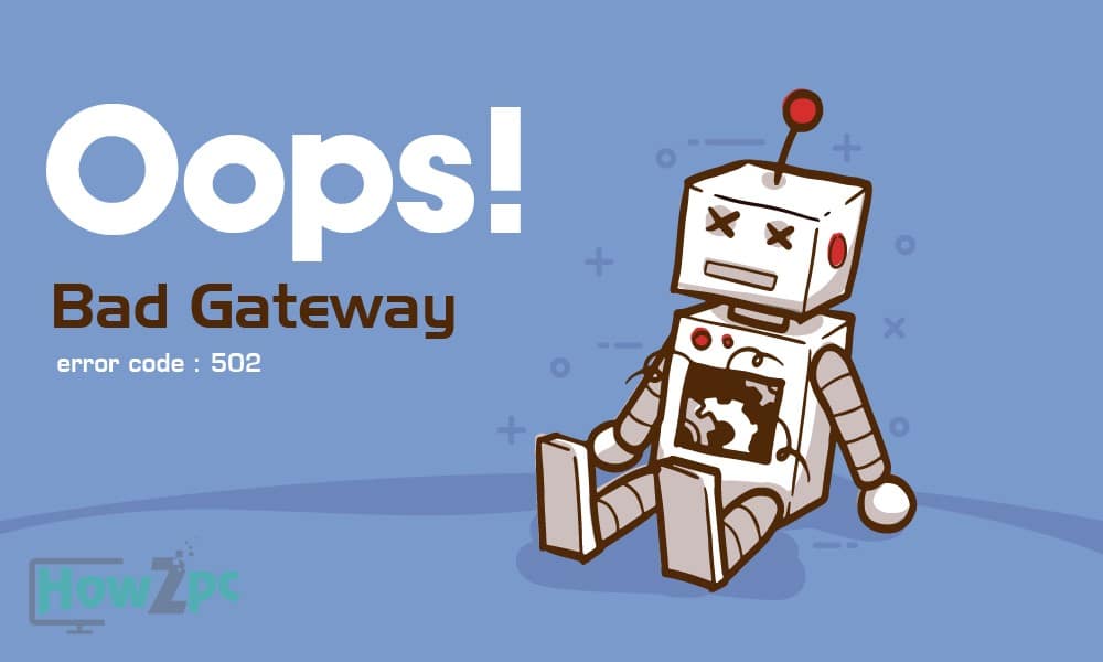 Error bad gateway code