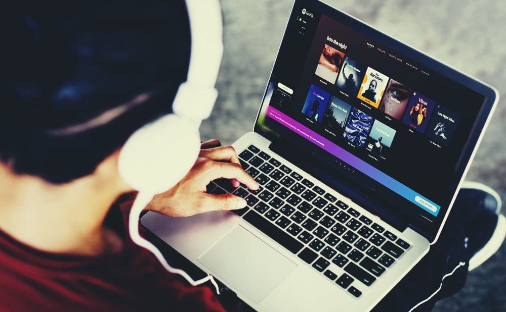 how to use Spotify web player