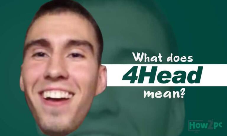 What Does 4Head Mean?