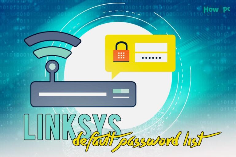 Linksys Router Default Password List