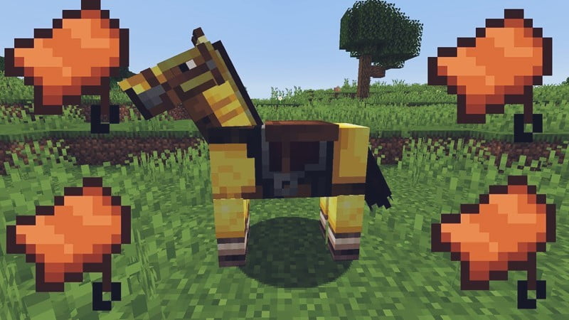 Saddle in Minecraft