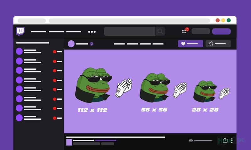 Twitch Emote Size