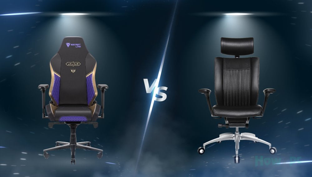gaming chairs vs office chairs