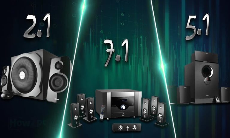 2.1 vs 5.1 vs 7.1 Surround Sound Speakers: How are They Different?