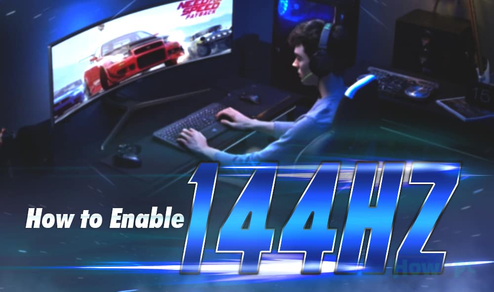 How to Enable 144hz