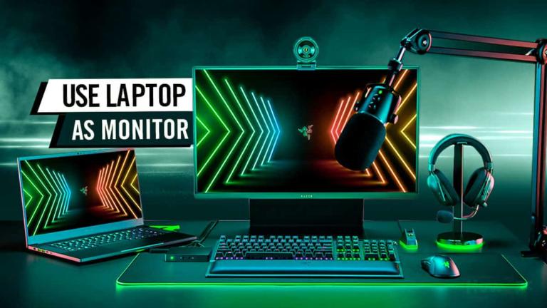 How to Use Laptop as Monitor (Primary and Secondary Monitor)