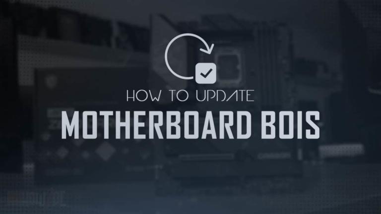 how to update motherboard bios