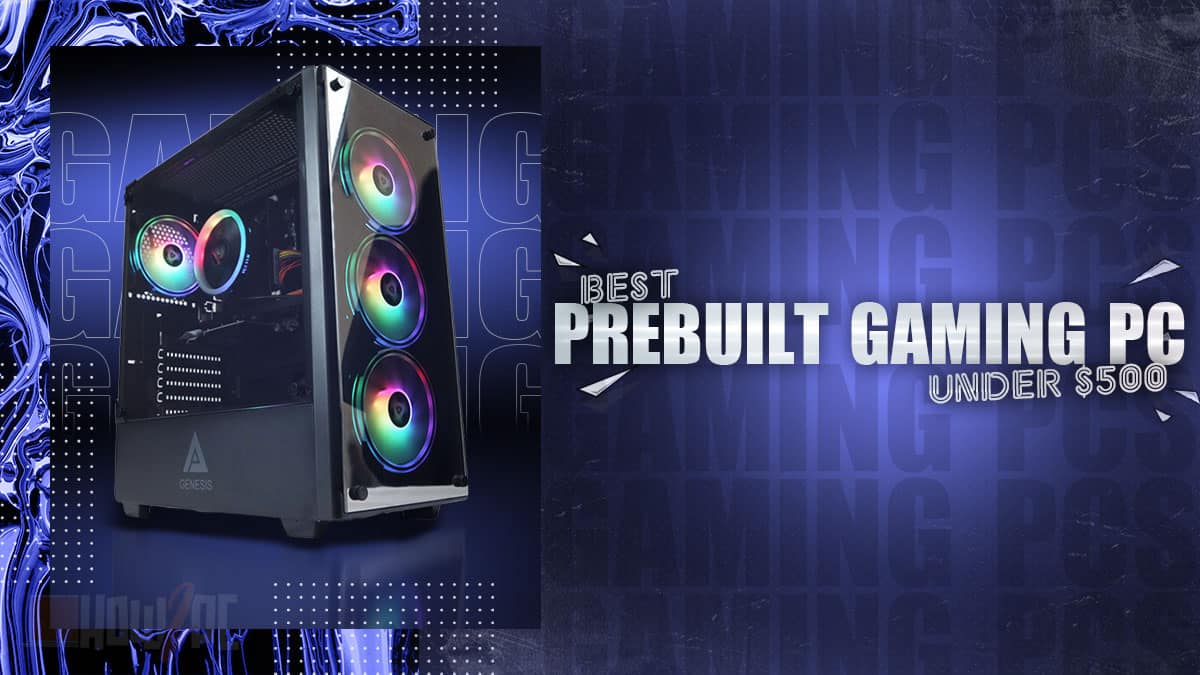 Empirisk Bluebell Automatisk Best Cheap Prebuilt Gaming PC Under $500 in 2023 - How2PC