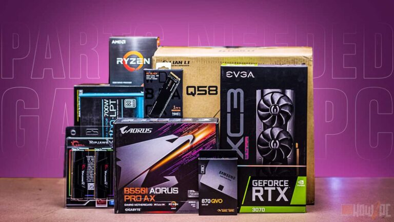 Parts Needed to Build a Gaming PC