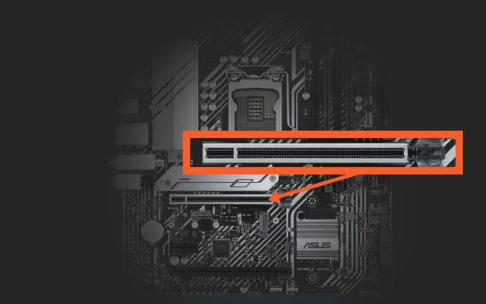 What Does the PCIe x16 Slot Look Like