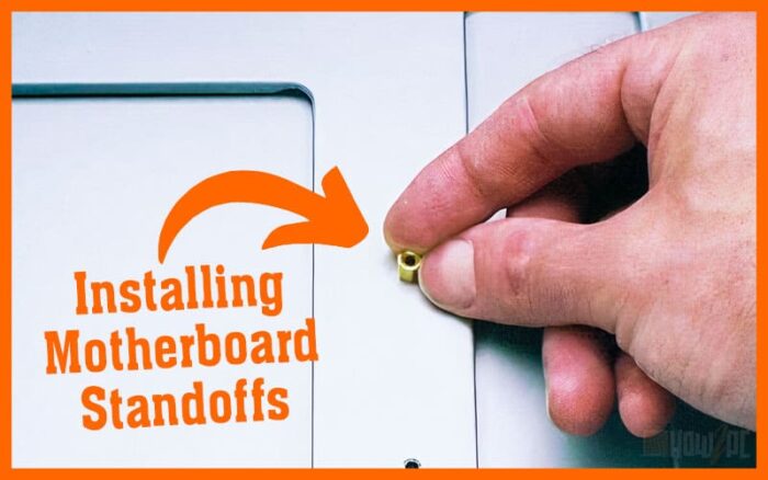 How to Install the Motherboard Standoffs