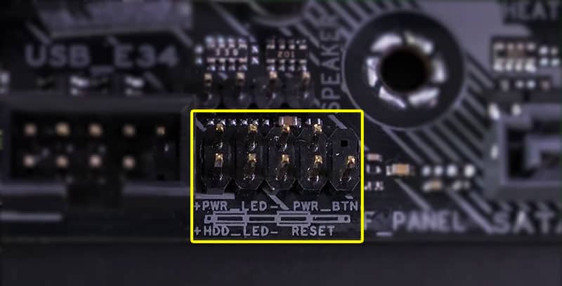 What Do the Front Panel Connectors Look Like