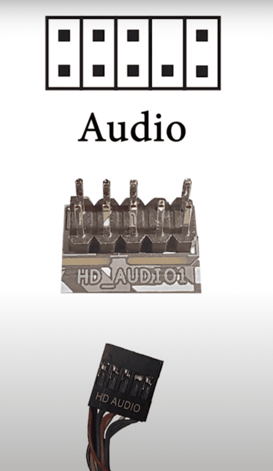 front panel HD Audio connector