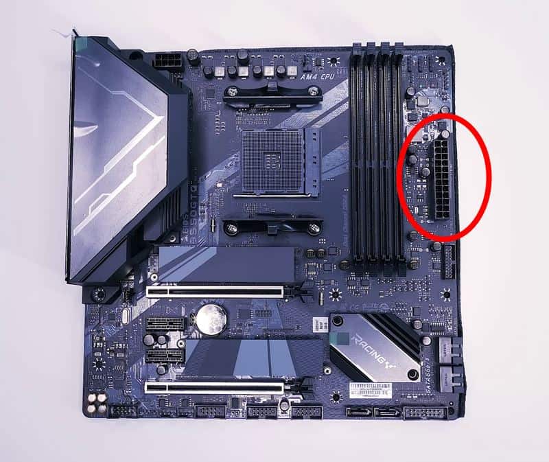 ATX 24-pin motherboard power connector
