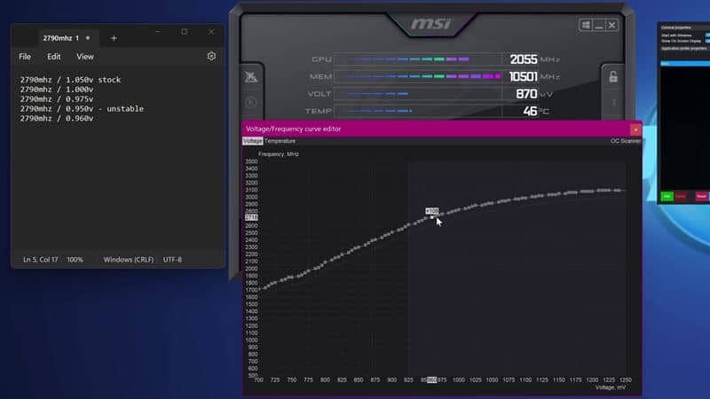 Undervolting GPU